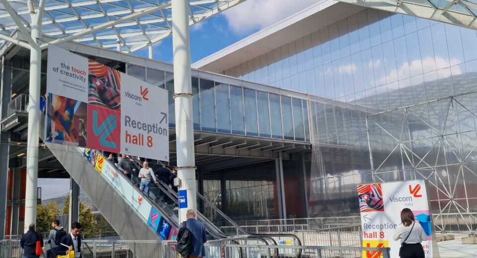 Ingresso di Viscom Italia 2025 – evento di comunicazione visiva a cui ha partecipato Gpack General Packaging